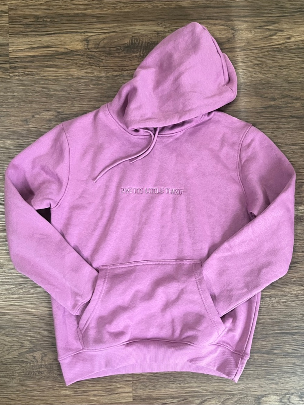 NWT PrettyLittleThing Purple Oversized Hoodie • XS